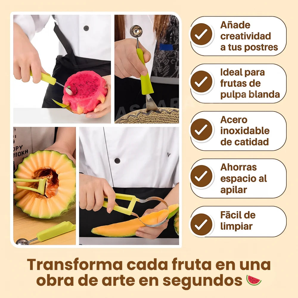 Combo Cortador de Papel + Cortador de Frutas
